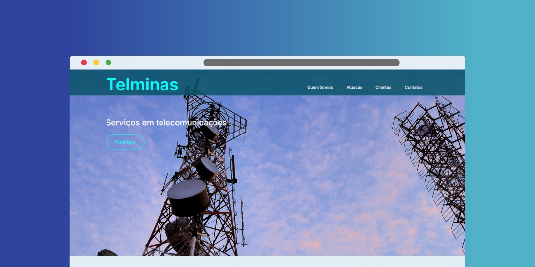 Portfólio de sites criados